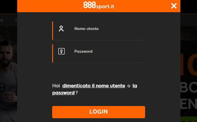 L'accesso al conto di gioco di un bookmaker